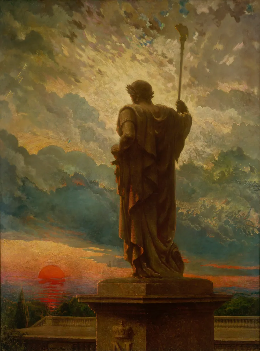L' Empereur by Carroll Beckwith, born Hannibal, MO 1852-died New York City 1917