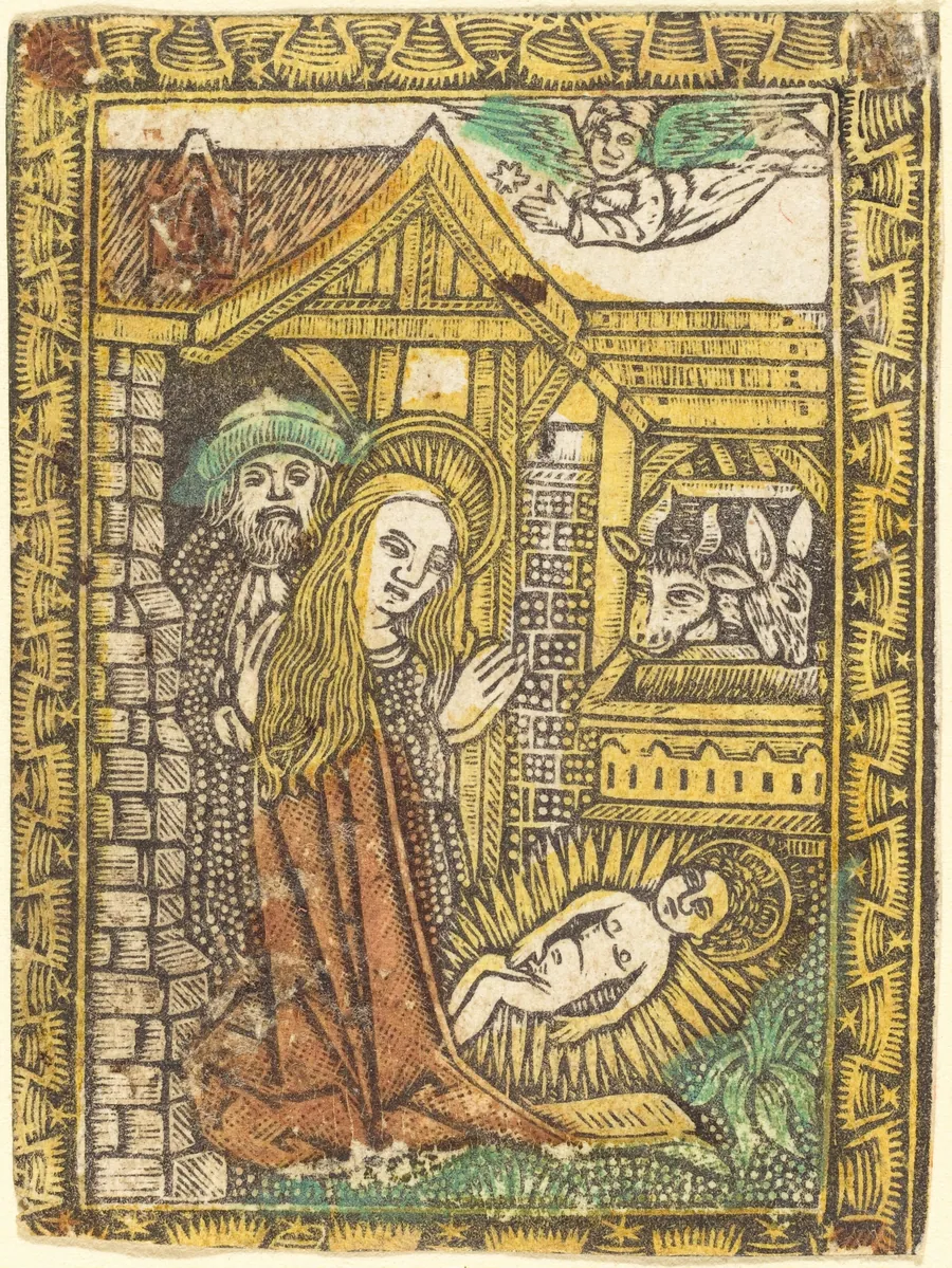 The Nativity by German 15th Century