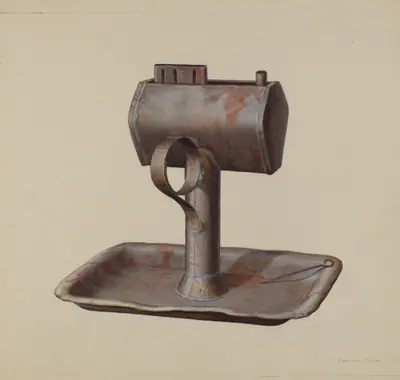 Whale Oil Lamp