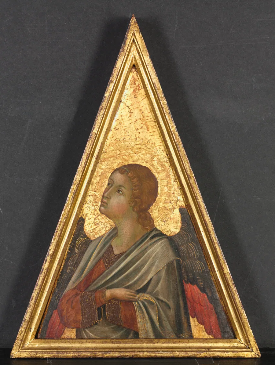 Pinnacle with Angel by Niccolò di Segna