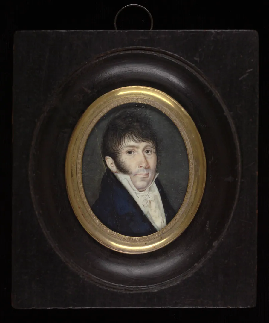 Portrait of a Gentleman by Jean B. Sel, born Dominican Republic ca. 1780-died New Orleans, LA 1832