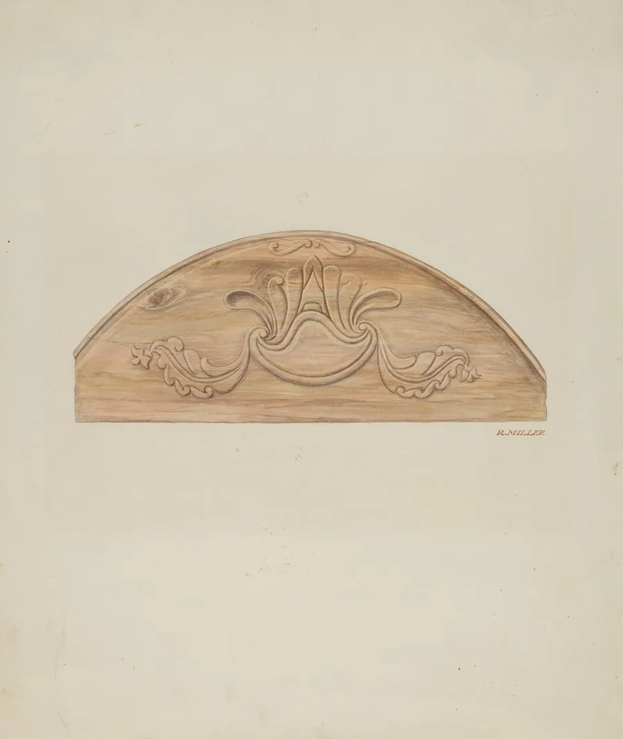 Classical Leaves and Scroll by Randolph F. Miller