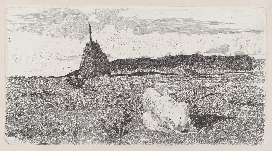 Holy Cow (Pio bove) by Giovanni Fattori