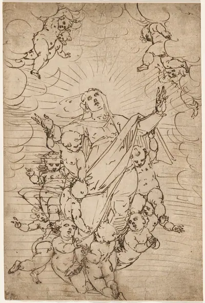 The Virgin in Glory