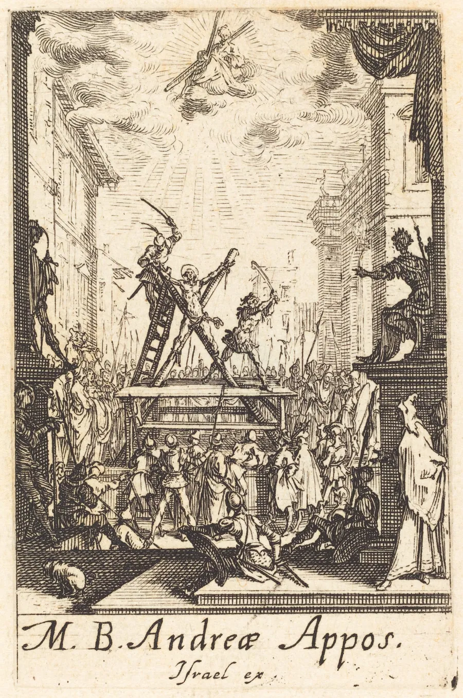 The Martyrdom of Saint Andrew by Jacques Callot