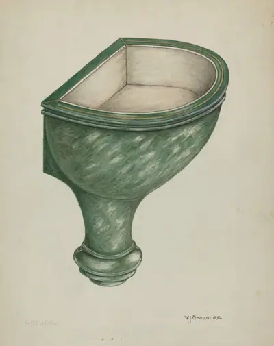 Holy Water Font, Santa Barbara