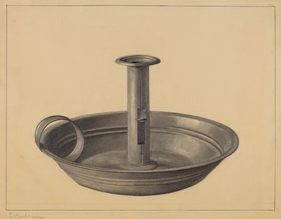 Candle Holder by Herman Bader