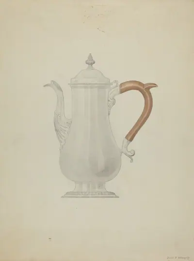 Silver Teapot