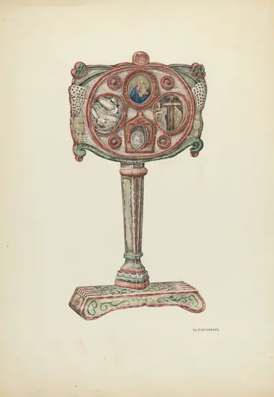 Reliquary of Father Junipero Serra