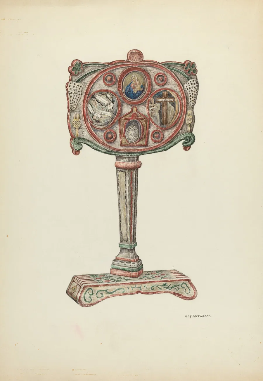 Reliquary of Father Junipero Serra by William Kieckhofel