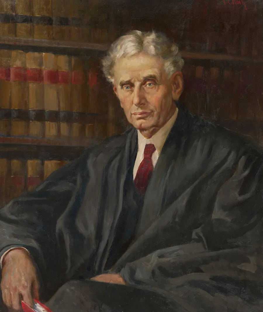 Louis Brandeis by Samuel Johnson Woolf, 12 Feb 1880 - 3 Dec 1948