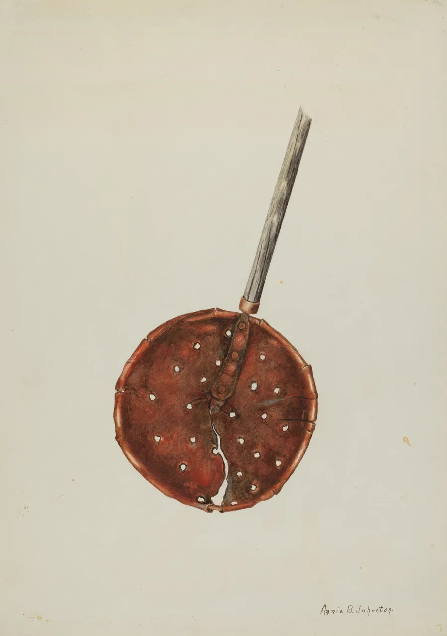 Copper Sugar Strainer by Annie B. Johnston