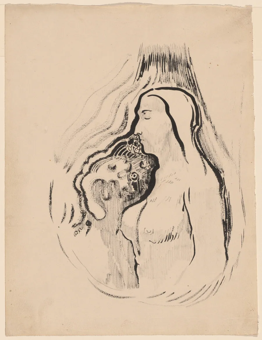 The Shadow (L'Ombre) by Odilon Redon