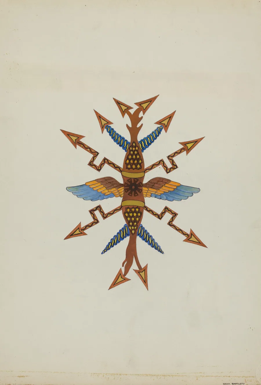 Ceiling Ornament by Dana Bartlett