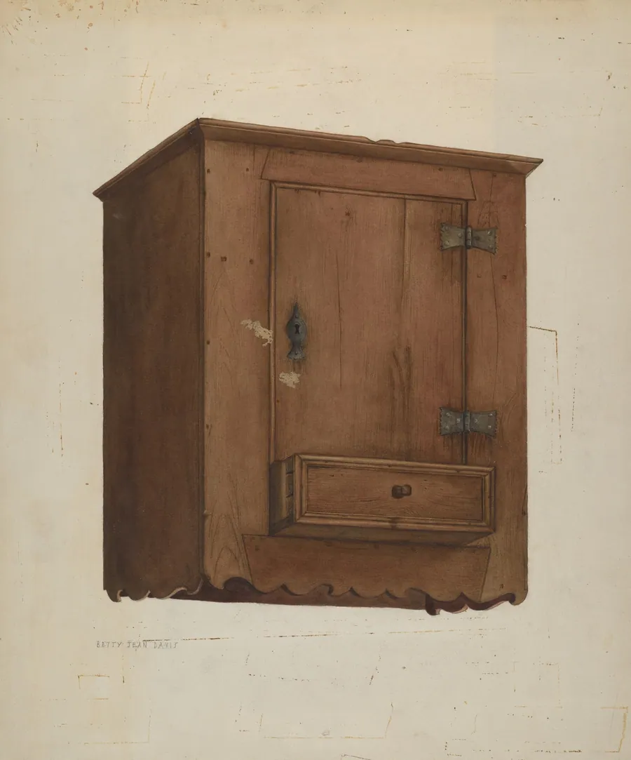 Wall Cabinet by Betty Jean Davis