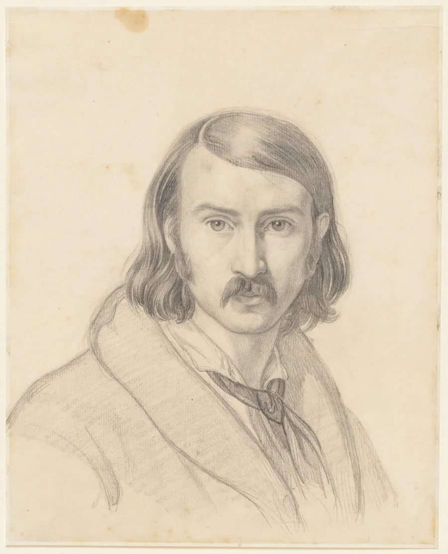 Self-Portrait by Friedrich Preller