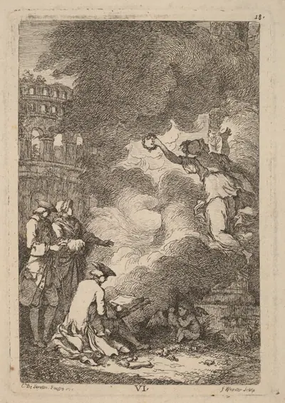 Nella Venuta in Roma: pl. 6