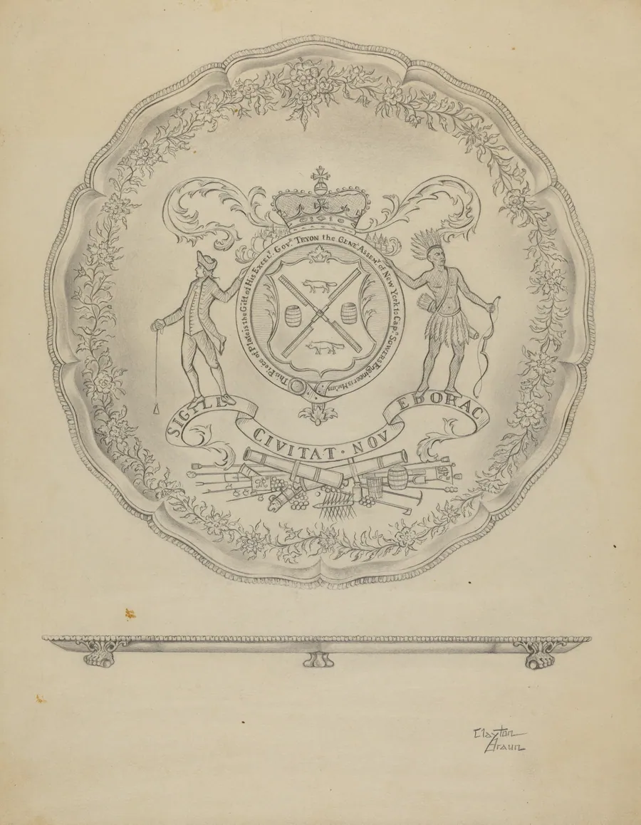 Silver Salver by Clayton Braun