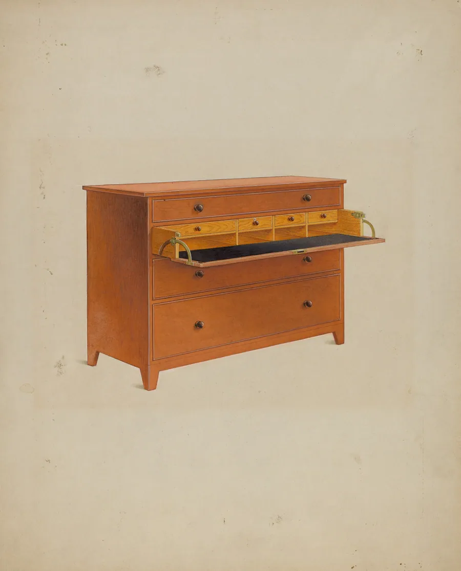 Shaker Desk by John W. Kelleher