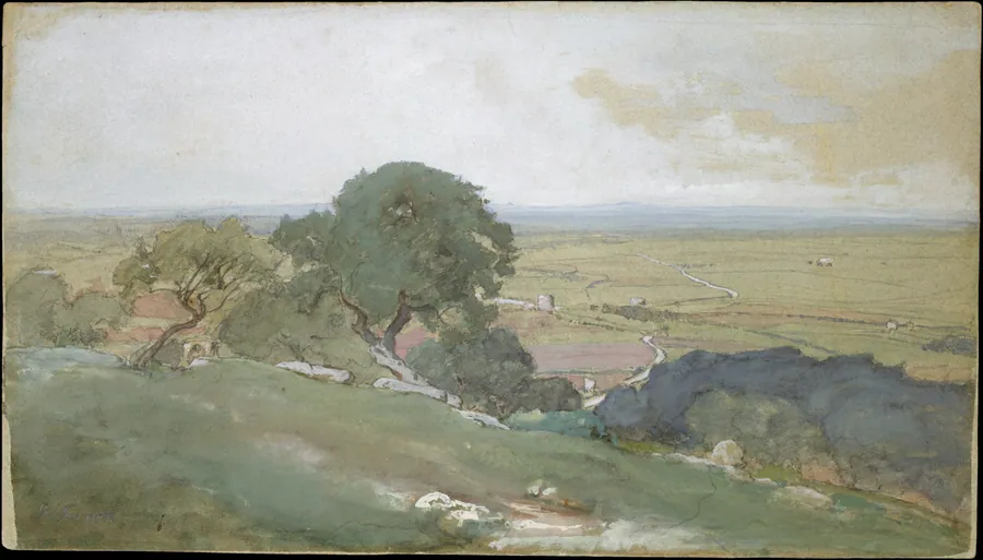 Olive Trees at Tivoli by George Inness
