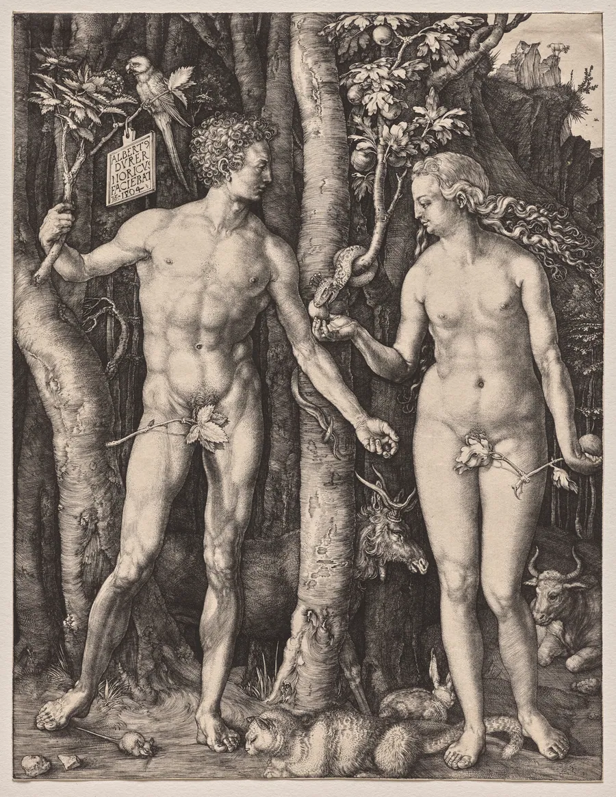 Adam and Eve by Albrecht Dürer