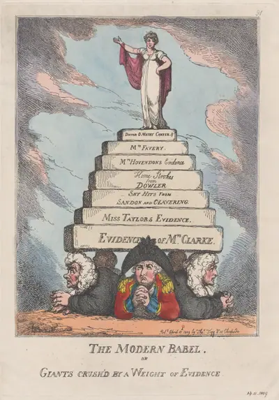 The Modern Babel, or Giants Crushed by a Weight of Evidence