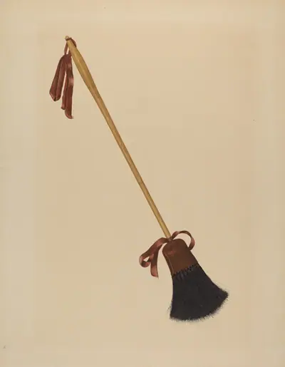 Long Handled Bristle Brush