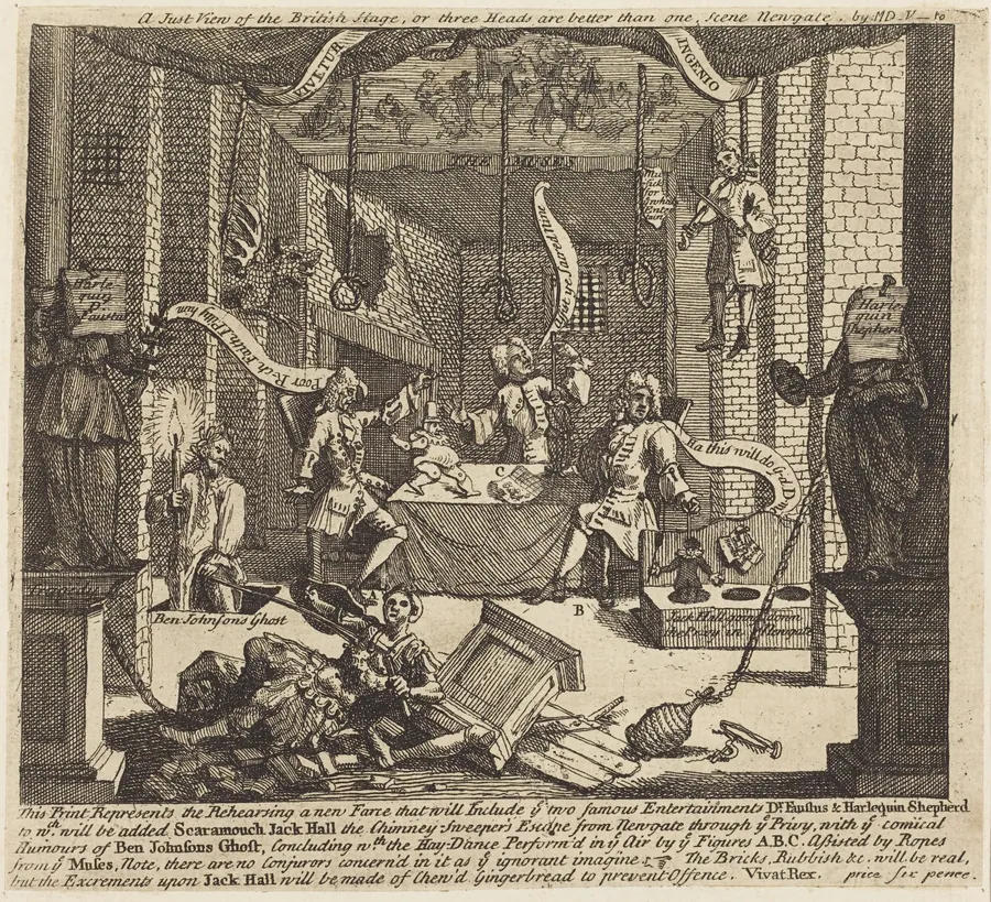 A Just View of the British Stage by William Hogarth