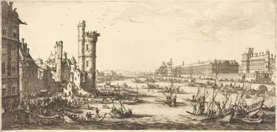 View of the Louvre
