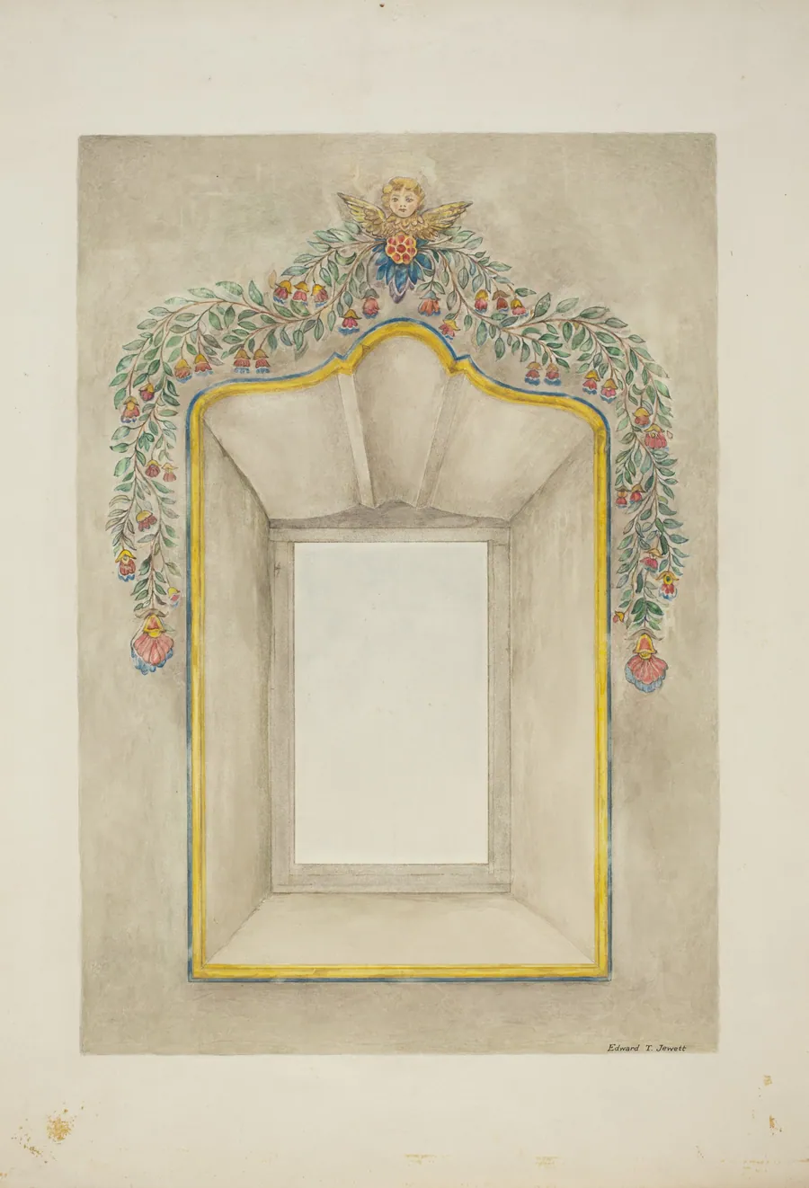Wall Painting by Edward Jewett
