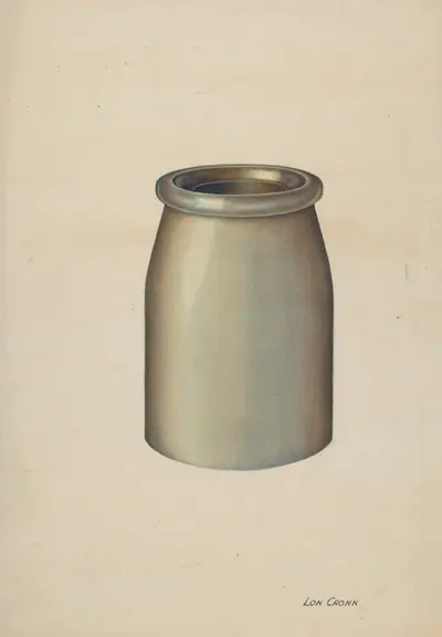 Stoneware Jar