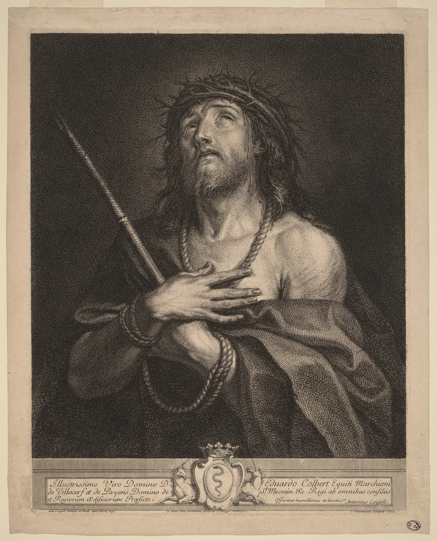 Christ as Man of Sorrows by Antoine Coypel