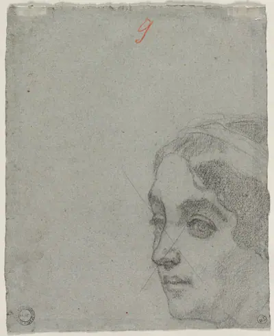 Head of a Woman (verso)