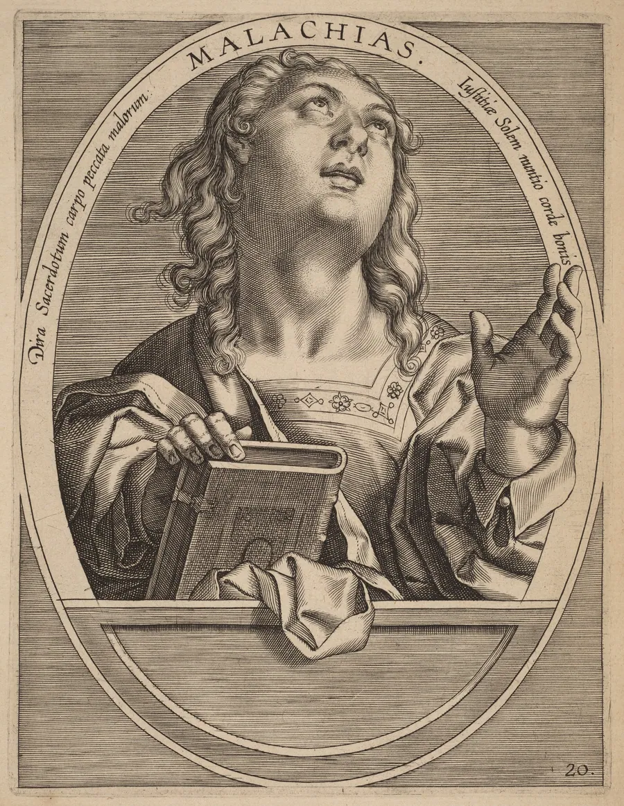 Malachias by Theodor Galle