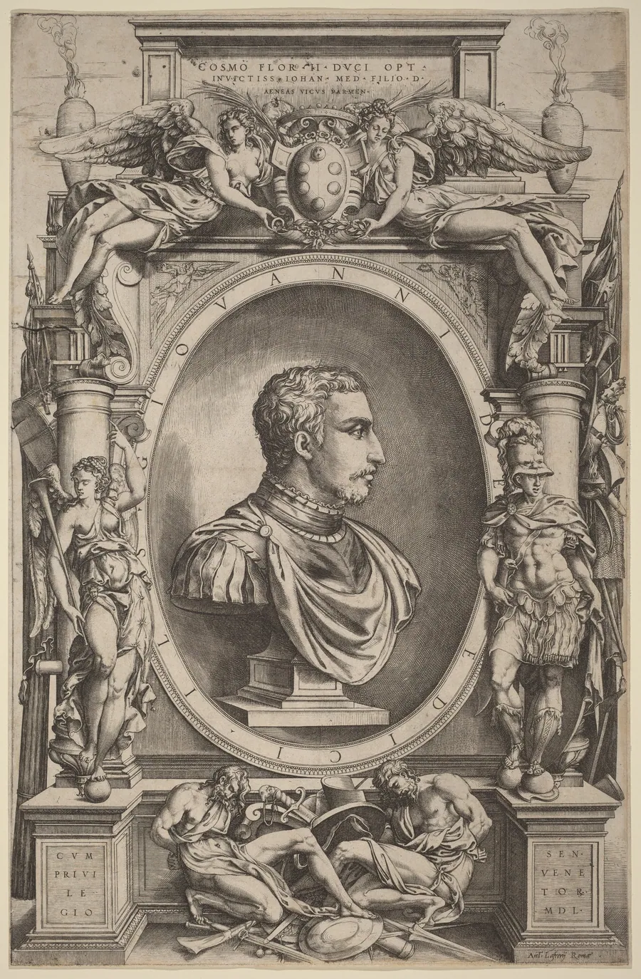 Giovanni de' Medici by Enea Vico