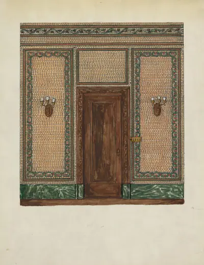 Marble Mosaic Wall