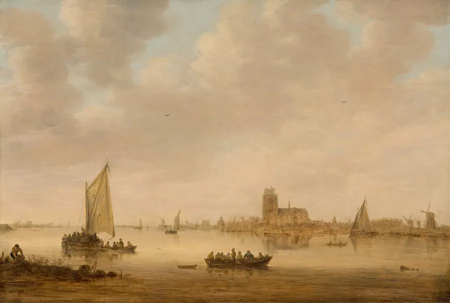 View of Dordrecht from the Dordtse Kil by Jan van Goyen