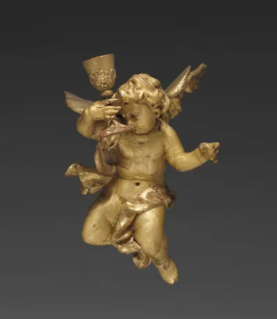 Altarpiece with Relics - Putto, middle right