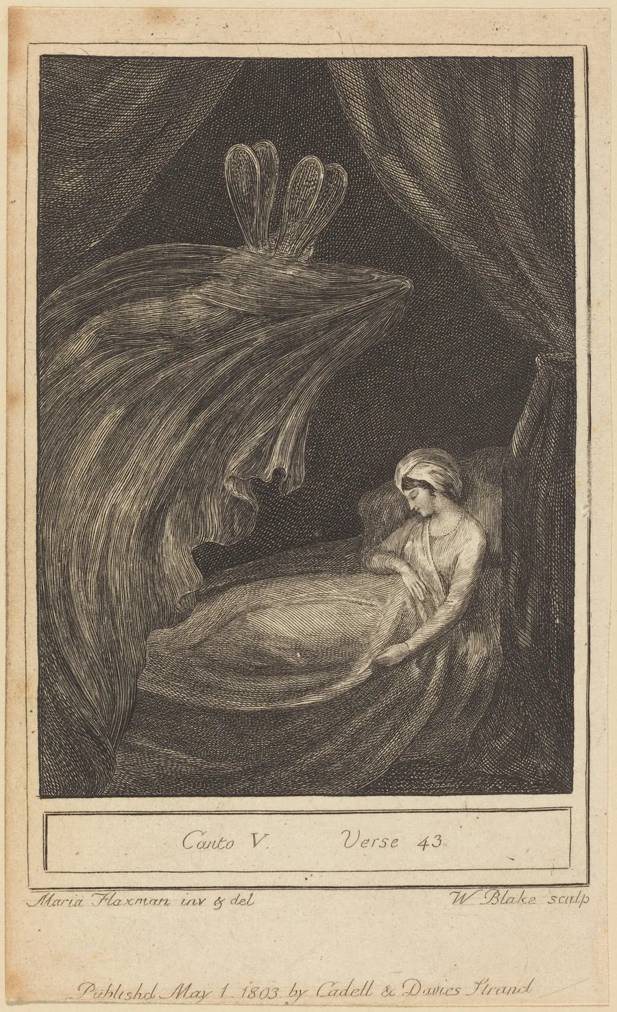 Canto V, Verse 43 by William Blake