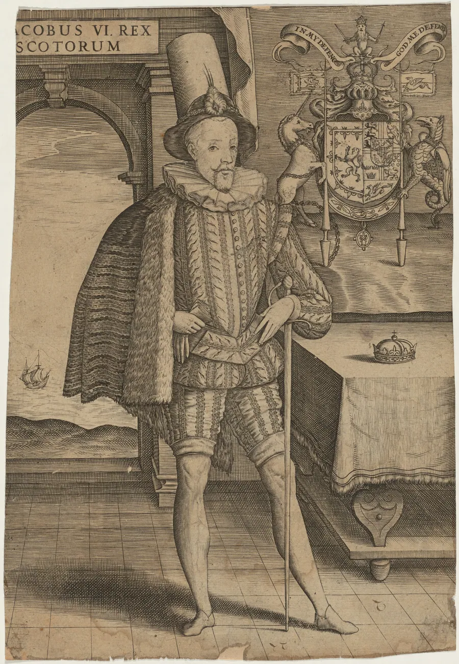 James I of England and James VI of Scotland by Unknown 19th Century