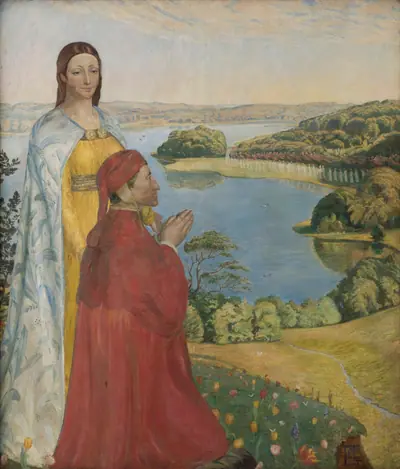 Dante og Beatrice i Paradis