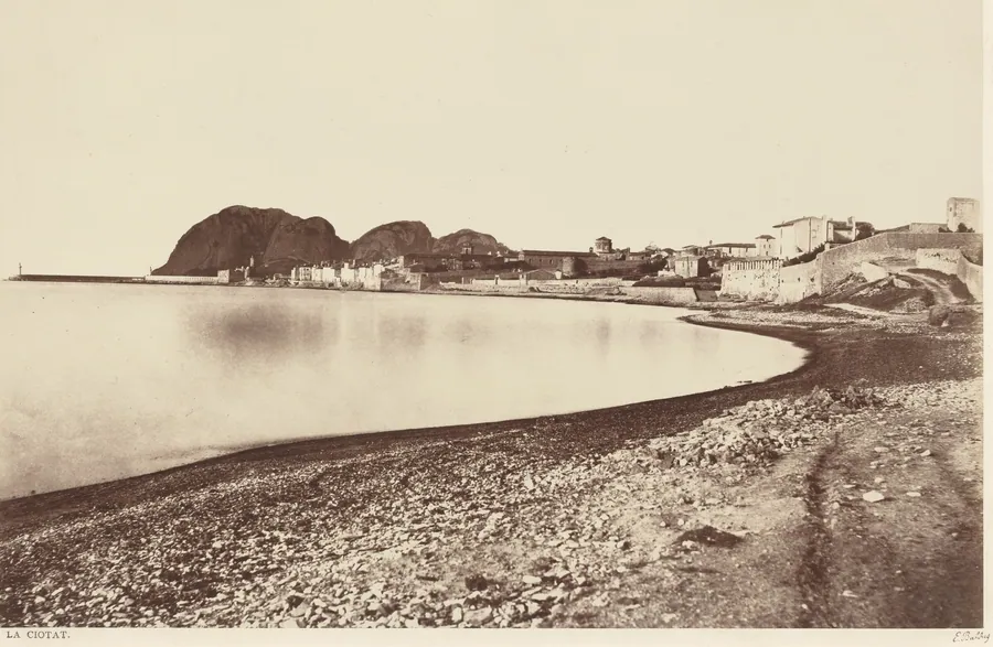 La Ciotat by Édouard-Denis Baldus