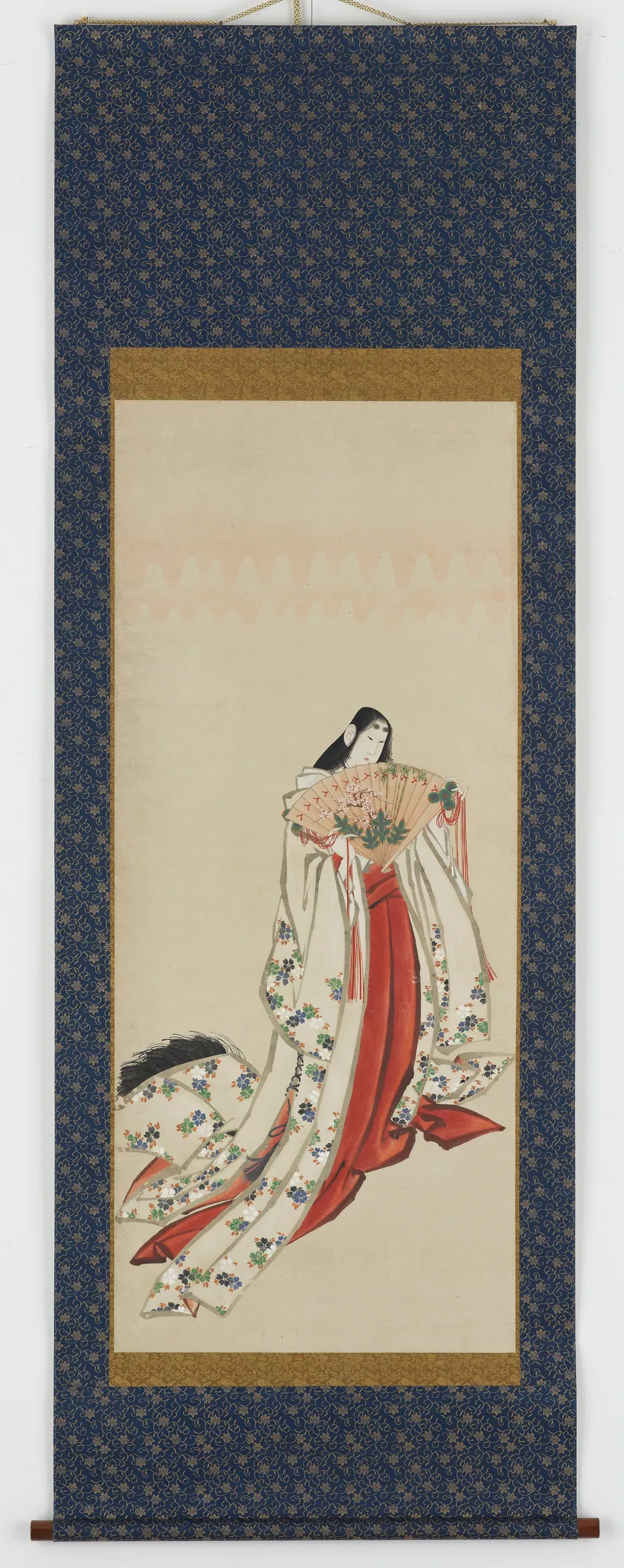 Six Immortals of Poetry: Ono no Komachi by Katsushika Hokusai 葛飾北斎 (1760-1849)