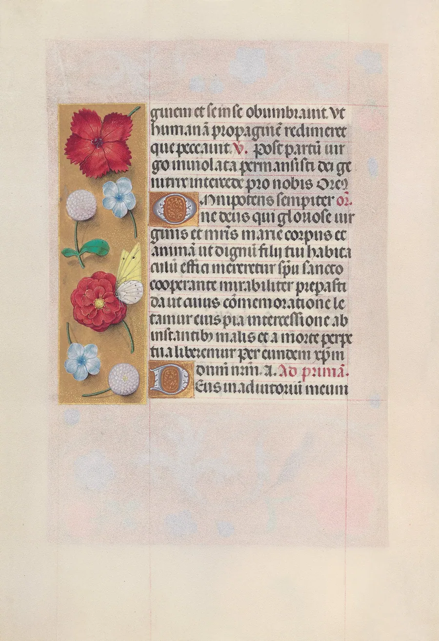 Hours of Queen Isabella the Catholic, Queen of Spain:  Fol. 81v by Master of the First Prayerbook of Maximillian