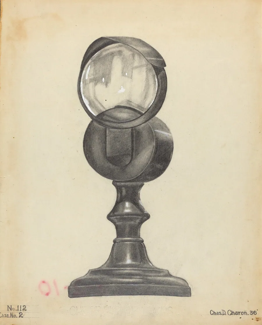 Bull's Eye Lamp by Charles Charon