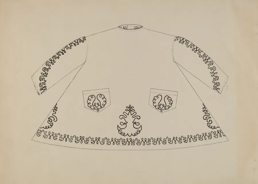 Child's Apron Dress by Evelyn Bailey