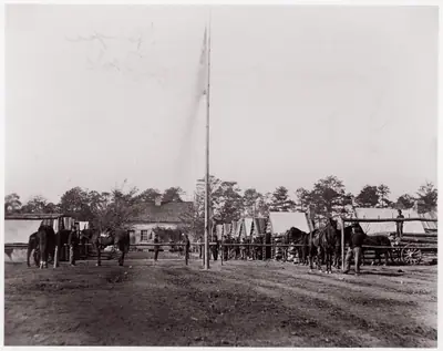 Headquarters, 10th Army Corps, Hatcher's Farm, Virginia