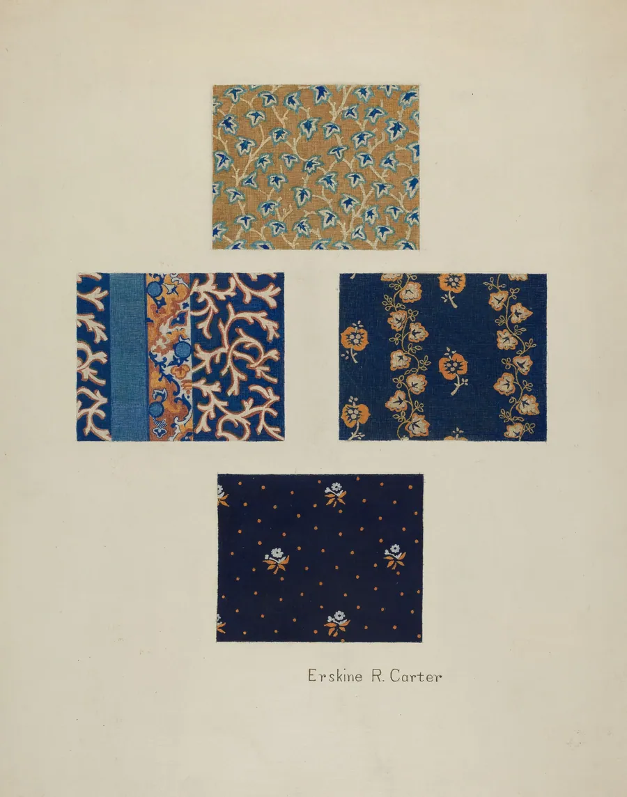 Cotton Prints by Erskine Carter