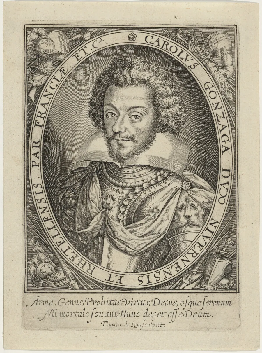 Carolus Gonzaga, Duc de Nevers-Rethel by Thomas de Leu