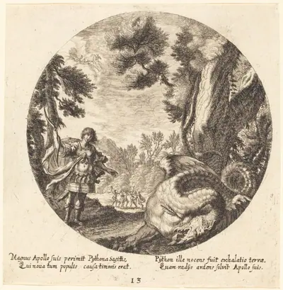 Apollo Killing the Python
